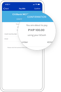 How To Pay GCash Using Credit Card Step 06