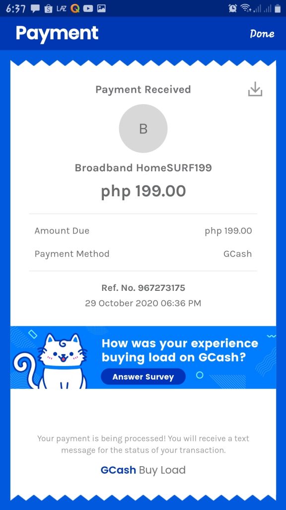 How to pay BillEase using GCash