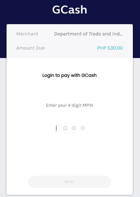 5 Steps On How To Pay DTI Registration Using GCash 4pin dti gcash