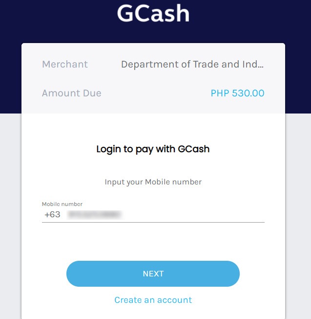 5 Steps On How To Pay DTI Registration Using GCash How to Pay DTI thru GCash