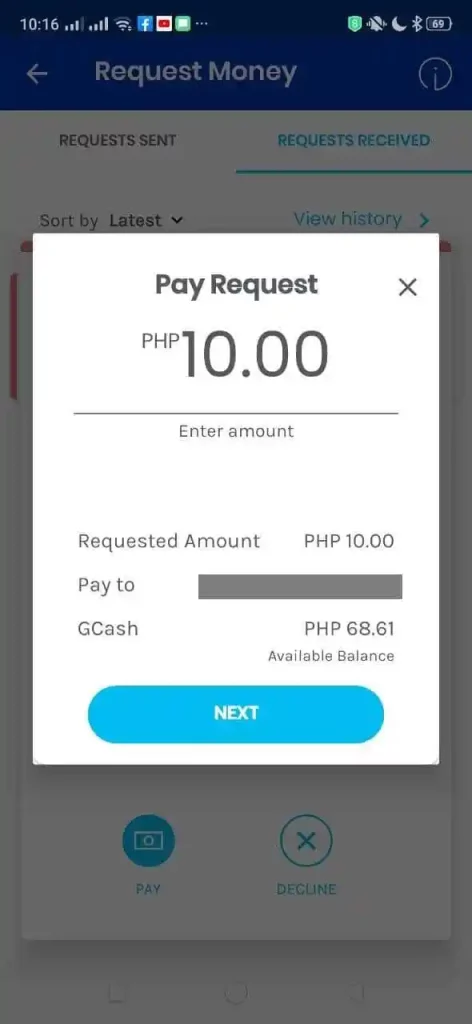 5 Method On How To Pay BillEase Using GCash gcash request money payment request