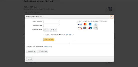 How To Pay Amazon Using GCash Or Credit Card Enter you acount details