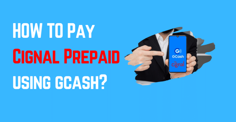 How To Pay Cignal Prepaid Using GCash?